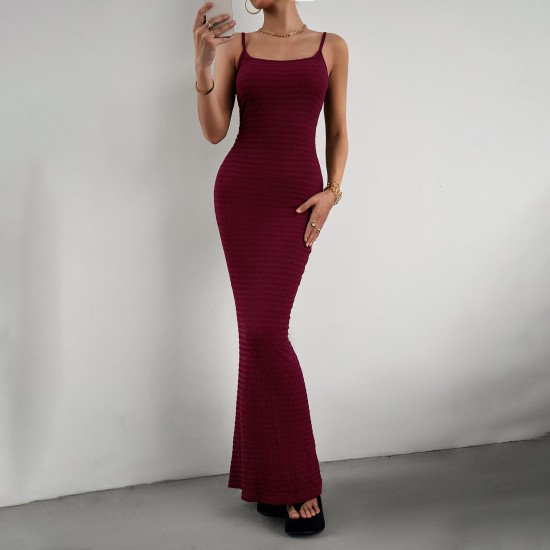 Di Yun designs the 2023 autumn/winter Kardashian ins sexy body-hugging and slimming knitted halter dress for European and American women Di Yun designs the 2023 autumn/winter Kardashian ins sexy body-hugging and slimming knitted halter dress for European and American women