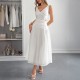 Diyun Cross-border elegant and stylish deep V waist-exposing long dress for women's clothing Spring/Summer 2025 Amazon Independent Store Diyun Cross-border elegant and stylish deep V waist-exposing long dress for women's clothing Spring/Summer 2025 Amazon Independent Store