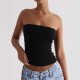 Diyun Cross-border European and American yoga wear, sporty and sexy strapless vest women's clothing, Amazon Independent foreign Trade Station for Summer 2025 Diyun Cross-border European and American yoga wear, sporty and sexy strapless vest women's clothing, Amazon Independent foreign Trade Station for Summer 2025