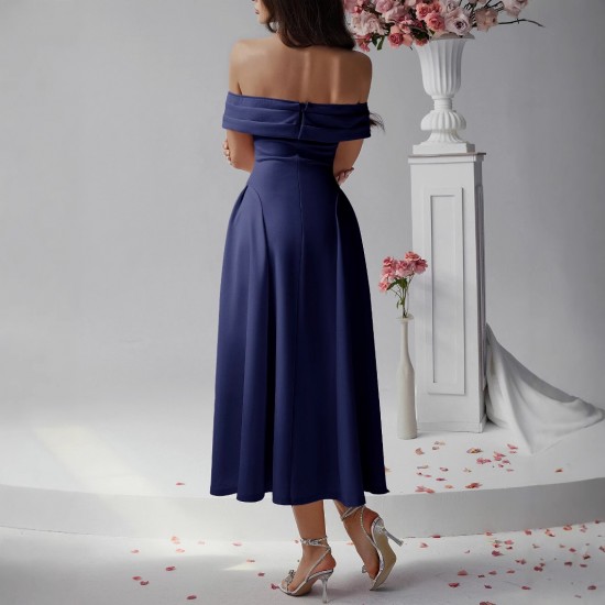 Diyun Cross-border European and American party Evening dress, one-shoulder wraparound dress for women's clothing, Spring/Summer 2025 Amazon dress Diyun Cross-border European and American party Evening dress, one-shoulder wraparound dress for women's clothing, Spring/Summer 2025 Amazon dress