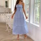 Diyun's European and American casual vacation style halter high-end long dress for women's wear Spring/Summer 2025 Amazon Independent Store Diyun's European and American casual vacation style halter high-end long dress for women's wear Spring/Summer 2025 Amazon Independent Store