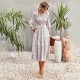 Self-developed and designed Amazon's stylish cinched waist printed dress for Spring/Summer 2023 for casual and vacation-friendly women Self-developed and designed Amazon's stylish cinched waist printed dress for Spring/Summer 2023 for casual and vacation-friendly women
