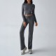 Diyun Cross-border Foreign Trade 2024 Autumn/Winter Y2K Casual Sporty Style Slimming Long-sleeved top Lace-up long Pants Set for women Diyun Cross-border Foreign Trade 2024 Autumn/Winter Y2K Casual Sporty Style Slimming Long-sleeved top Lace-up long Pants Set for women