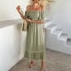 Diyun European and American Cross-border 2025 Spring/Summer Bohemian Casual Vacation two-piece short-sleeved dress for children Diyun European and American Cross-border 2025 Spring/Summer Bohemian Casual Vacation two-piece short-sleeved dress for children