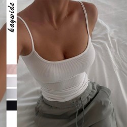 Diyun Cross-border European and American sports yoga Wear small halter Vest Women's clothing 2025 Summer Amazon Foreign Trade Independent Station