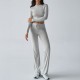 Diyun Cross-border Foreign Trade 2024 Autumn/Winter Y2K Casual Sporty Style Slimming Long-sleeved top Lace-up long Pants Set for women Diyun Cross-border Foreign Trade 2024 Autumn/Winter Y2K Casual Sporty Style Slimming Long-sleeved top Lace-up long Pants Set for women