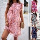Diyun Cross-border Dress Amazon Spring/Summer 2024 export elegant printed sleeveless dress Diyun Cross-border Dress Amazon Spring/Summer 2024 export elegant printed sleeveless dress