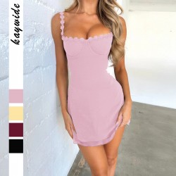 Diyun's elegant European and American style halter waist dress for women's clothing Spring/Summer 2025 Amazon Independent Store