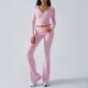 Diyun 2024 Cross-border European and American Women's Clothing Amazon Casual, sporty, Slimming Knitted long-sleeved and long-Pants Two-piece Set Diyun 2024 Cross-border European and American Women's Clothing Amazon Casual, sporty, Slimming Knitted long-sleeved and long-Pants Two-piece Set