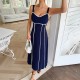 Diyun Cross-border European and American vacation Casual style halter dress for children 2025 Summer Amazon Independent Foreign Trade Station Diyun Cross-border European and American vacation Casual style halter dress for children 2025 Summer Amazon Independent Foreign Trade Station