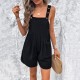 Diyun Amazon Cross-border European and American women's Clothing 2024 Spring/Summer Casual and Elegant solid color halter short one-piece pants Diyun Amazon Cross-border European and American women's Clothing 2024 Spring/Summer Casual and Elegant solid color halter short one-piece pants