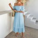 Diyun European and American Cross-border 2025 Spring/Summer Bohemian Casual Vacation two-piece short-sleeved dress for children Diyun European and American Cross-border 2025 Spring/Summer Bohemian Casual Vacation two-piece short-sleeved dress for children