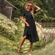 Diyun has developed and designed cross-border fashionable women's clothing for Europe and America. The Amazon big swing dress is elegant, flowing and slimming Diyun has developed and designed cross-border fashionable women's clothing for Europe and America. The Amazon big swing dress is elegant, flowing and slimming