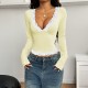 Diyun Cross-border European and American Y2K sexy style lace long-sleeved vest T-shirt women's clothing 2025 Spring/Summer Amazon Independent Store Diyun Cross-border European and American Y2K sexy style lace long-sleeved vest T-shirt women's clothing 2025 Spring/Summer Amazon Independent Store