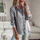 Diyun European and American cross-border long-sleeved shirt for women, Spring/Summer 2025 Amazon Independent Station, elegant commuting top Diyun European and American cross-border long-sleeved shirt for women, Spring/Summer 2025 Amazon Independent Station, elegant commuting top