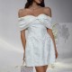 Diyun Cross-border European and American party Evening Dress, Women's bow, socialite style strapless dress, Spring/Summer 2025 Amazon Diyun Cross-border European and American party Evening Dress, Women's bow, socialite style strapless dress, Spring/Summer 2025 Amazon