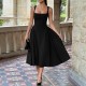 Diyun Cross-border French-style elegant halter dress for children 2025 Summer Amazon Independent Foreign Trade Station Diyun Cross-border French-style elegant halter dress for children 2025 Summer Amazon Independent Foreign Trade Station