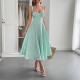 Diyun Cross-border European and American elegant style halter jacquard long dress for women's clothing 2025 summer Independent store on Amazon Diyun Cross-border European and American elegant style halter jacquard long dress for women's clothing 2025 summer Independent store on Amazon