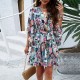 Diyun Amazon Independent Station Cross-border Foreign Trade Women's Clothing 2025 Spring/Summer Vacation Casual Printed Tie Chiffon Jumpsuit Diyun Amazon Independent Station Cross-border Foreign Trade Women's Clothing 2025 Spring/Summer Vacation Casual Printed Tie Chiffon Jumpsuit