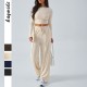 Diyun Cross-border European and American Yoga Exercise long-sleeved top with long Pants Women's Set for Spring/Summer 2025 Amazon Independent Store